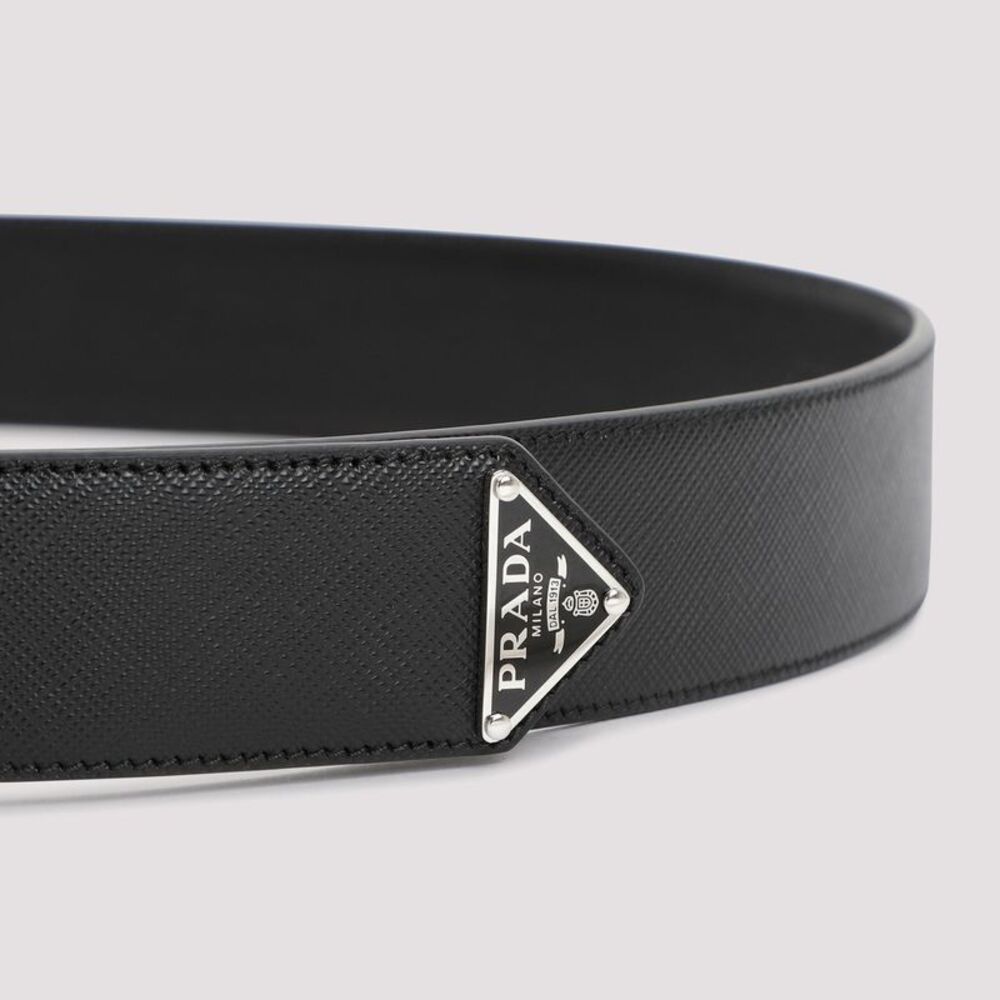 Prada Calf Leather Belt Men - Picture 3 of 3
